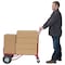 Vestil Red Steel Convertible Hand Truck 500 lb Pneumatic Wheel Rubber Caster DSHT-500-PN - alternate 2